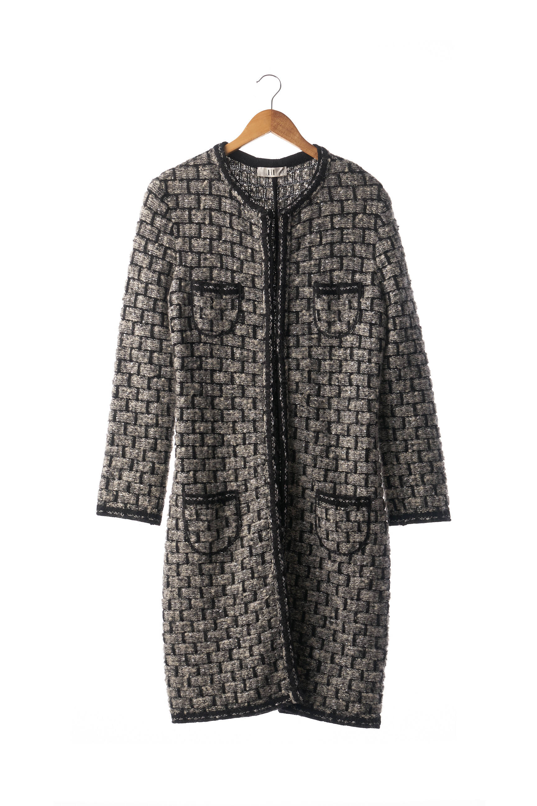 Lil Pour L Autre Manteaux Longs Femme couleur gris
