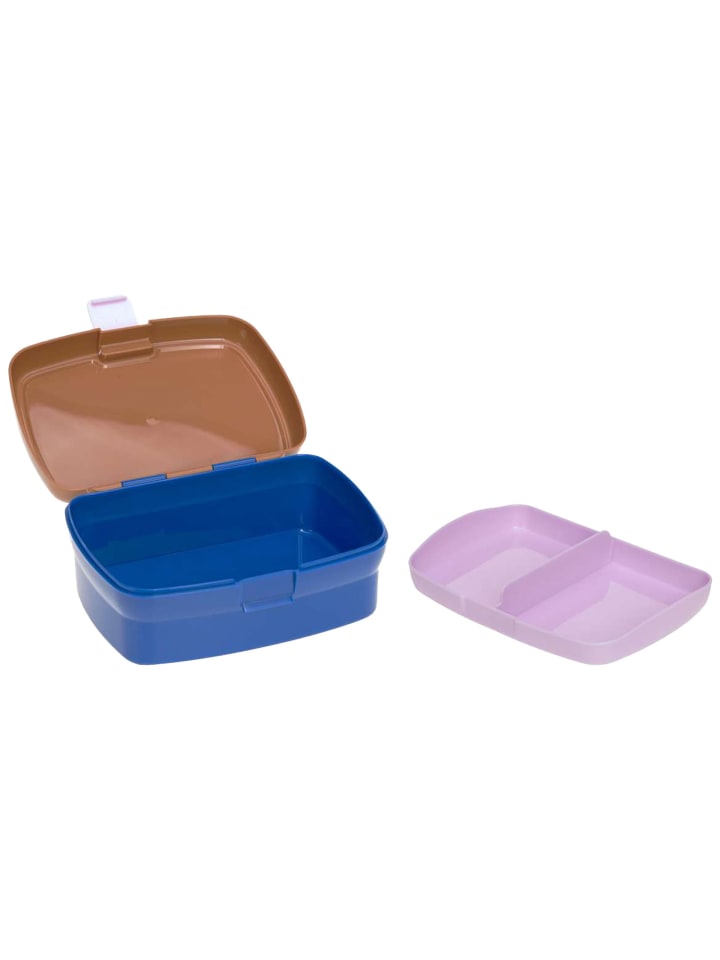 Lässig Lunchset Brotdose & Trinkflasche Little Gang in Smile Karamell günstig kaufen onesize