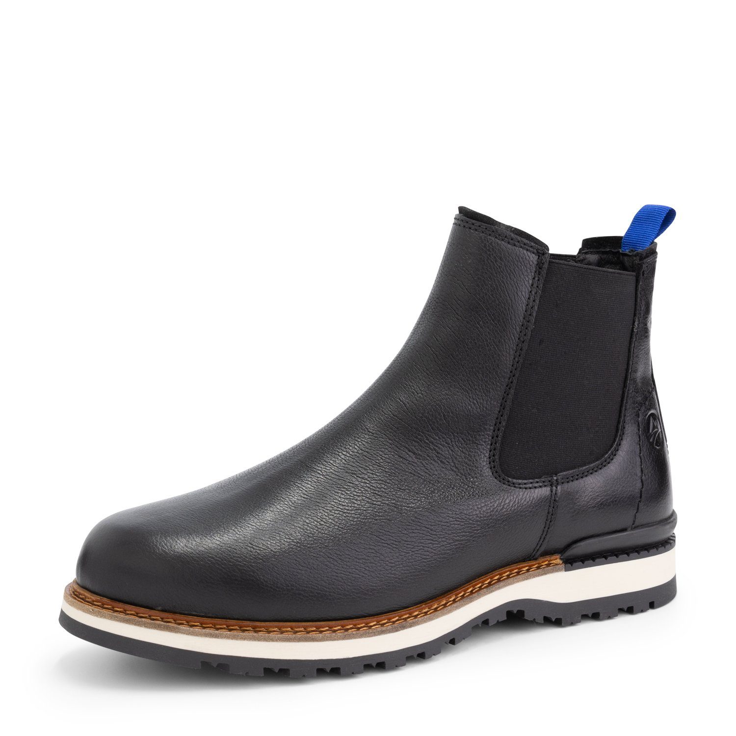 Travelin' Ravik Men Chelseaboots (Schnürsenkel und Reißverschlüss) wollgefüttert