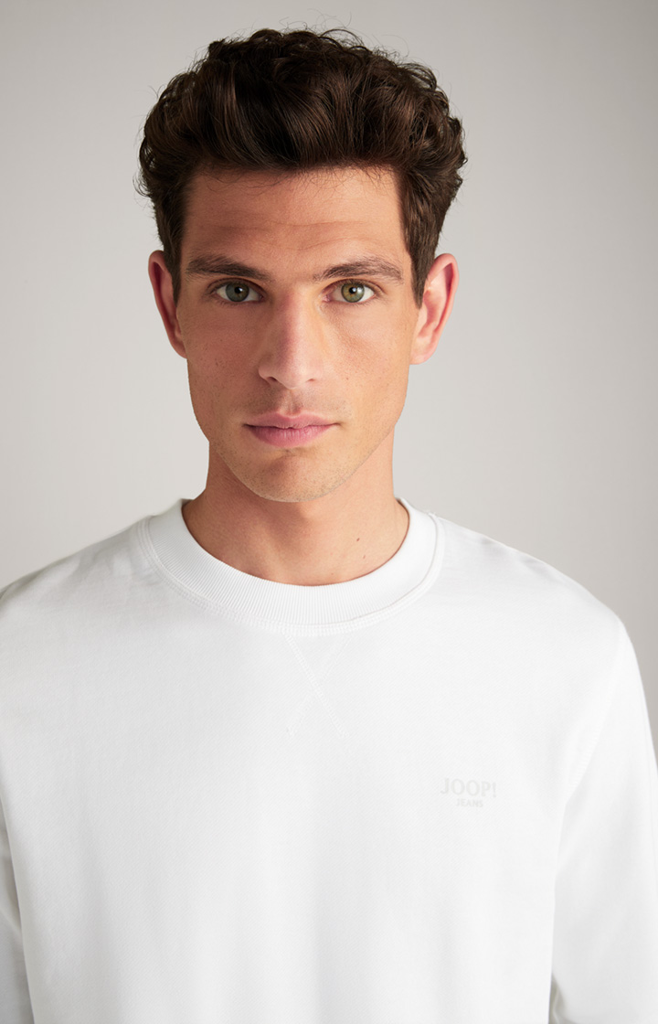 Sweatshirt Salazar in Weiß
