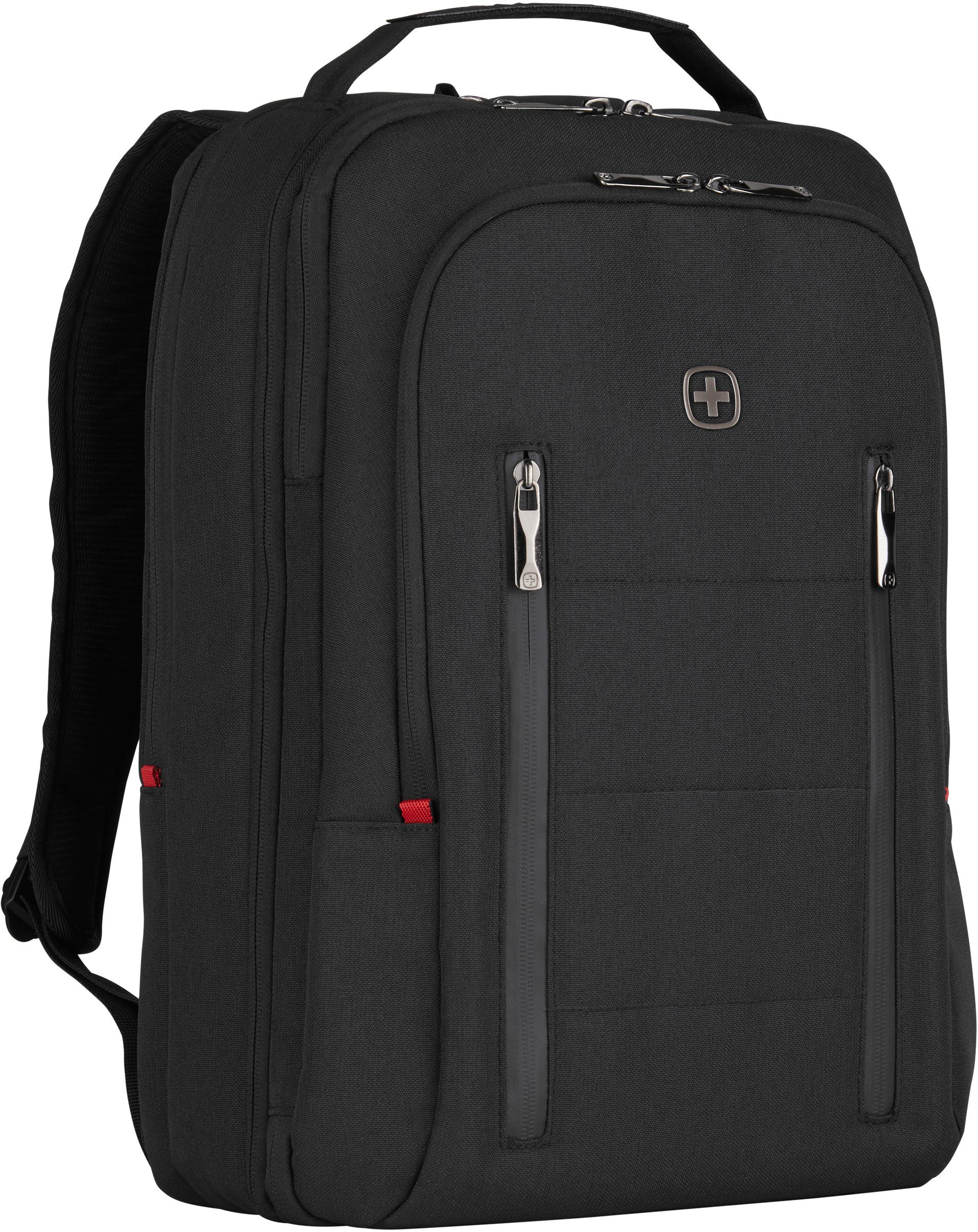 Wenger Laptoprucksack City Traveler, schwarz, für Laptops bis 16 Zoll