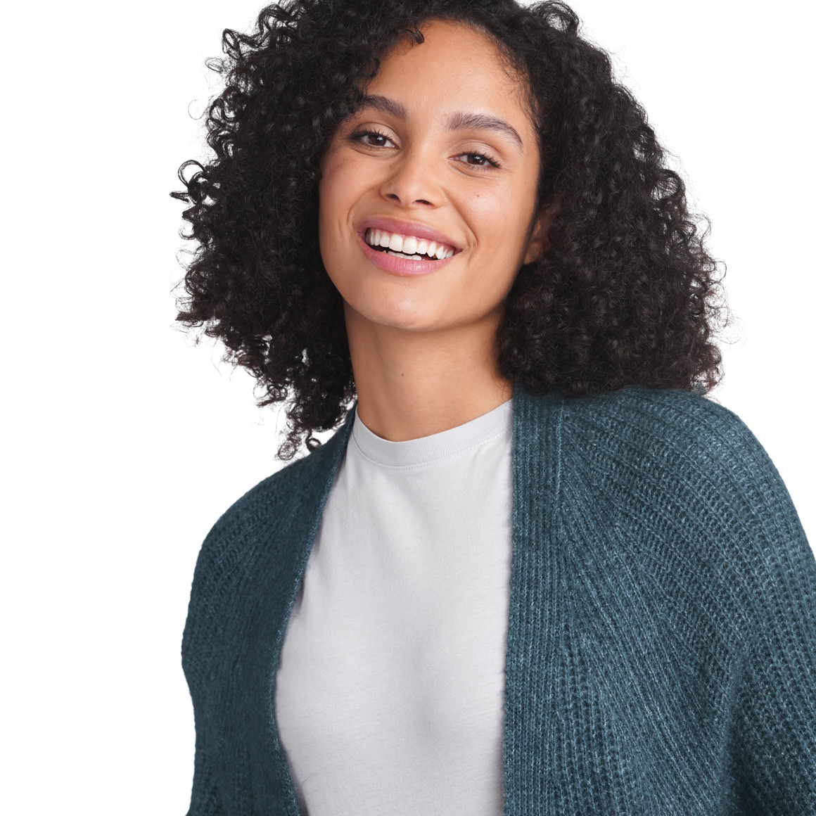 Damen Strickjacke im Long-Style