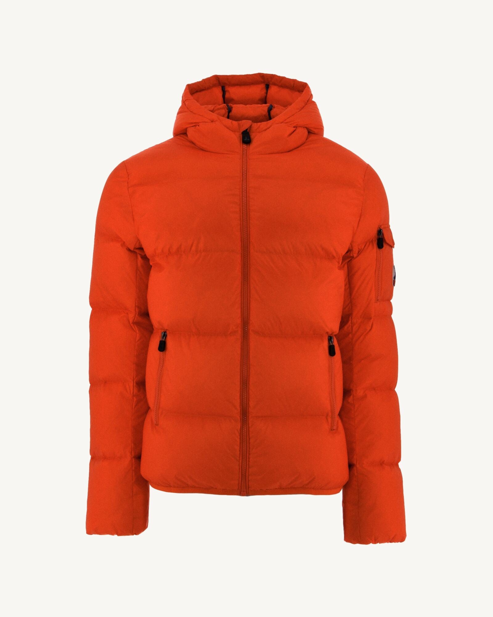 Doudoune à capuche Grand Froid Orange foncé Java