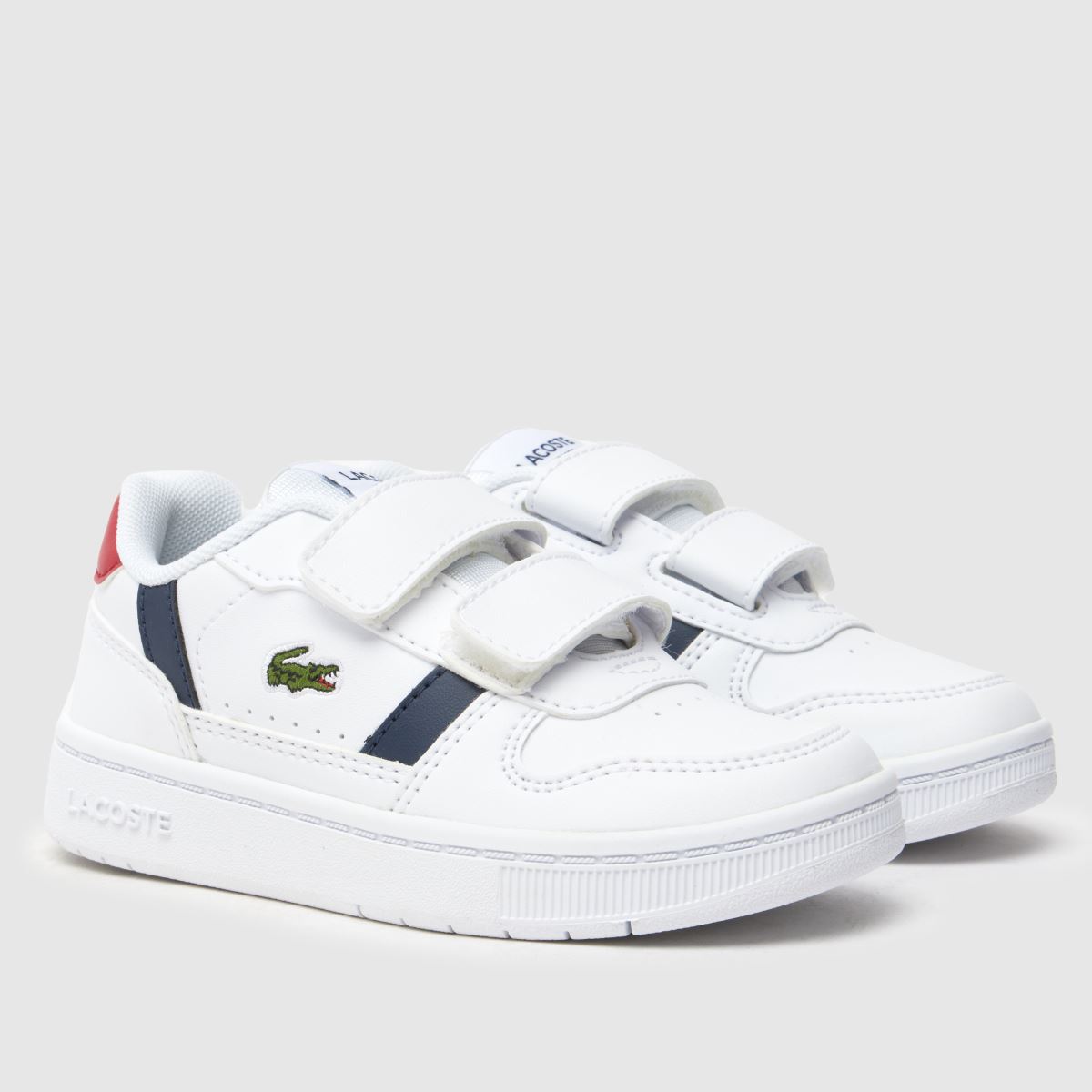 Lacoste vita set med flera t-clips för pojkar, småbarnsskor