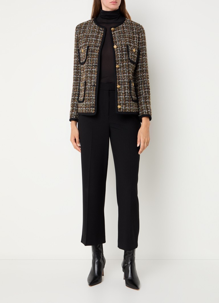 Τζάκετ Gerard Darel Margaux από τουίντ με τσέπες patched