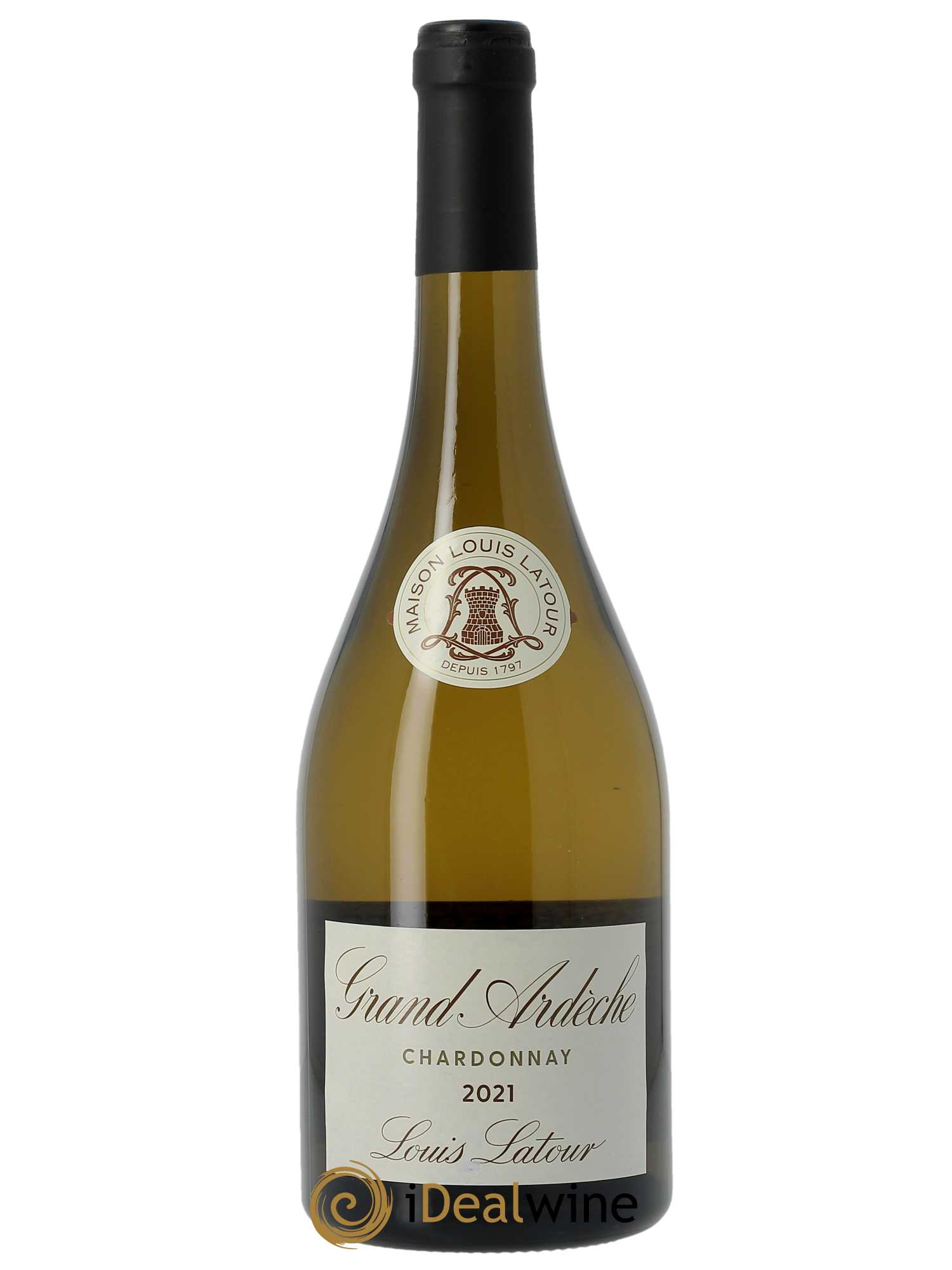 IGP Ardèche Grand Ardèche Chardonnay Louis Latour  2021 - Lot de 1 Bouteille
