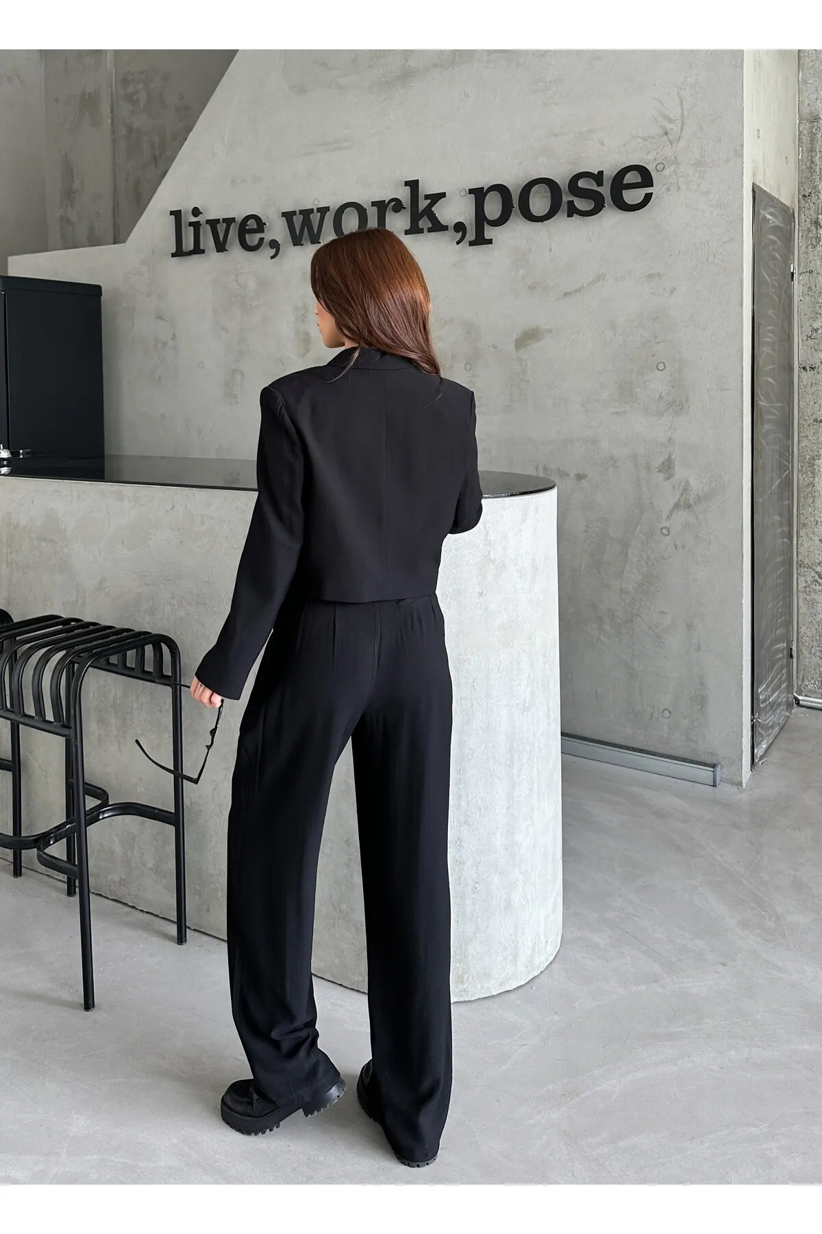 Laluvia  Zweiteiler - Schwarz - Regular Fit