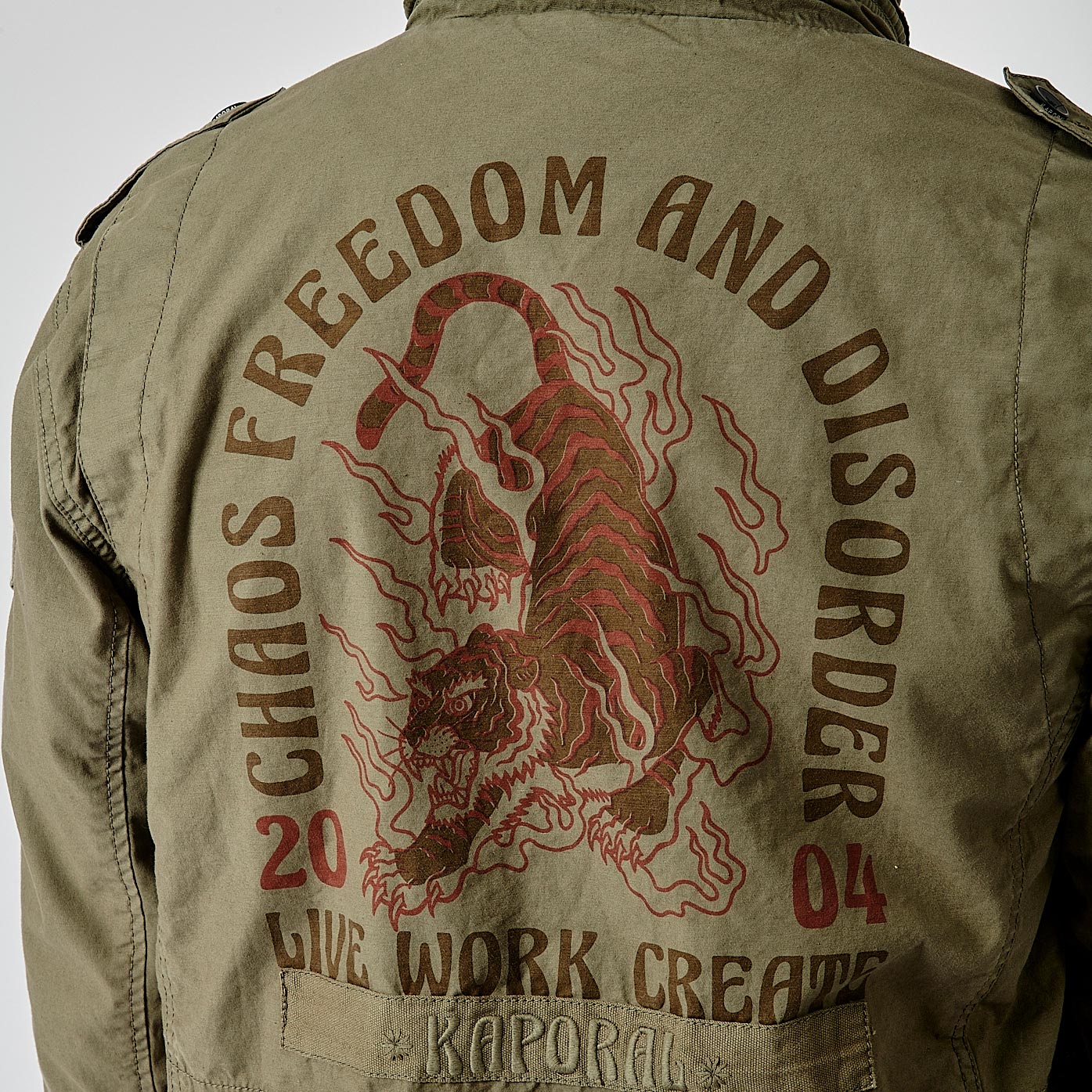 RICH   Veste kaki homme