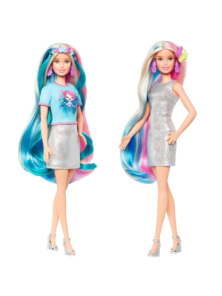 Barbie Unicorn & Mermaid | Spiel-Set | Puppe & Kleidung | Mattel GHN04 günstig kaufen onesize