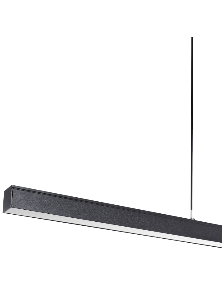 Beliani Pendelleuchten CANDELERO in Schwarz - (W) 90 x (H) 116 x (L) 10 cm günstig kaufen onesize