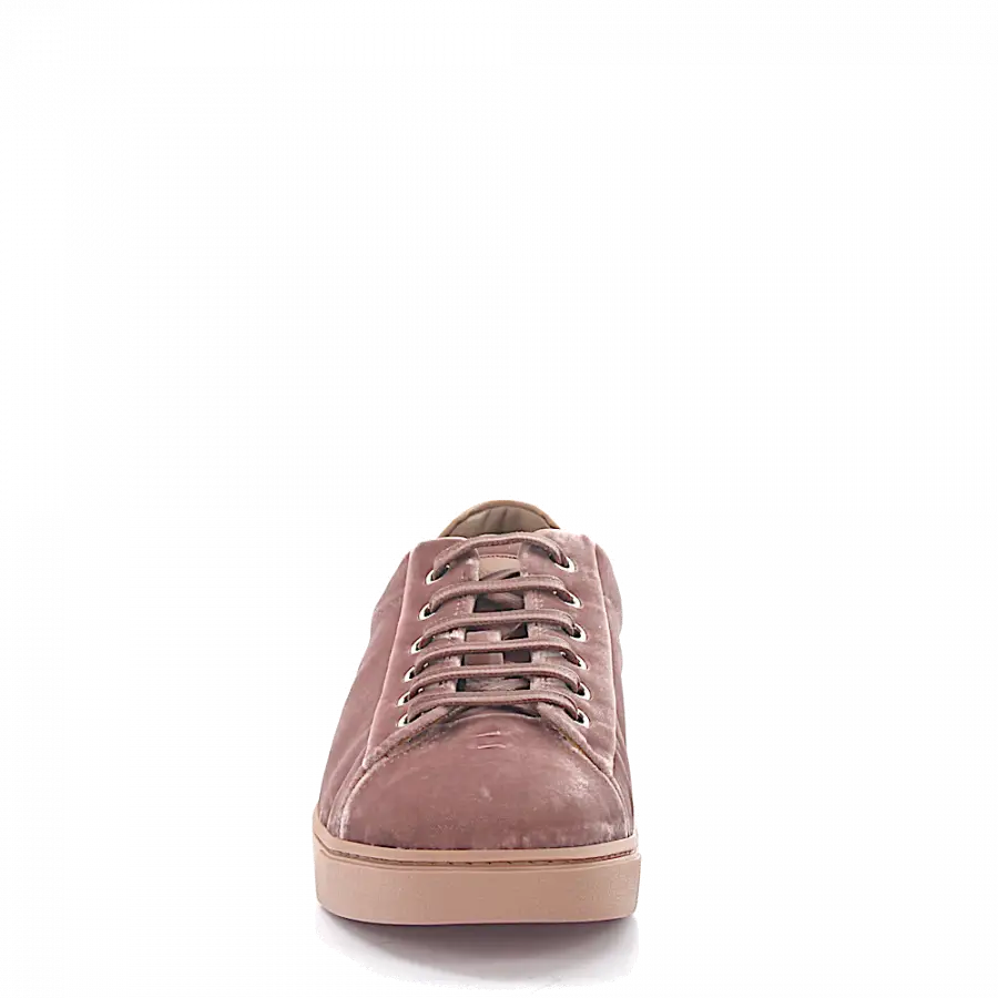 Gianvito Rossi - Sneaker low LOFT Samt - pink