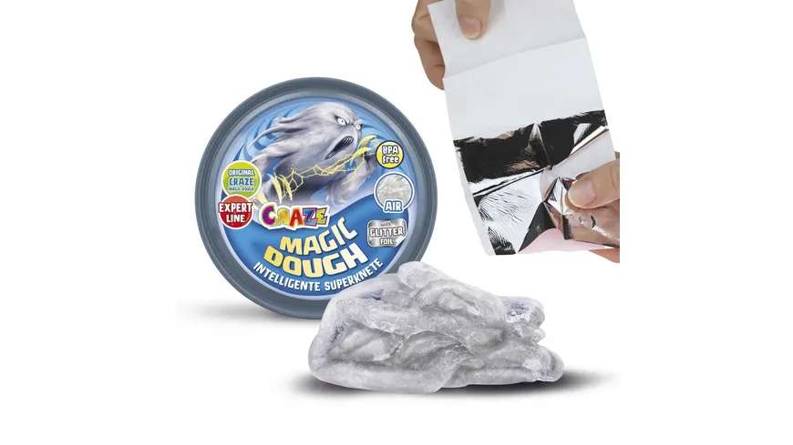 CRAZE - MAGIC DOUGH Dose mit 70gr intelligenter Superknete - Elements 70 g
