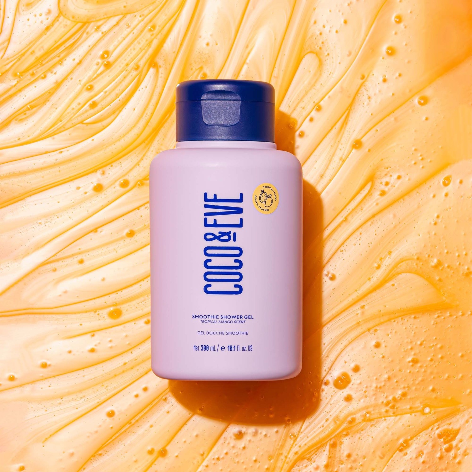 Coco & Eve Glow Figure Smoothie tusfürdő - Trópusi mangó illat
