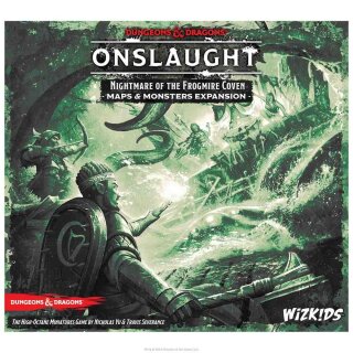 Dungeons & Dragons: Onslaught - Nightmare of the Frogmire Coven - Maps & Monsters Expansion (EN)