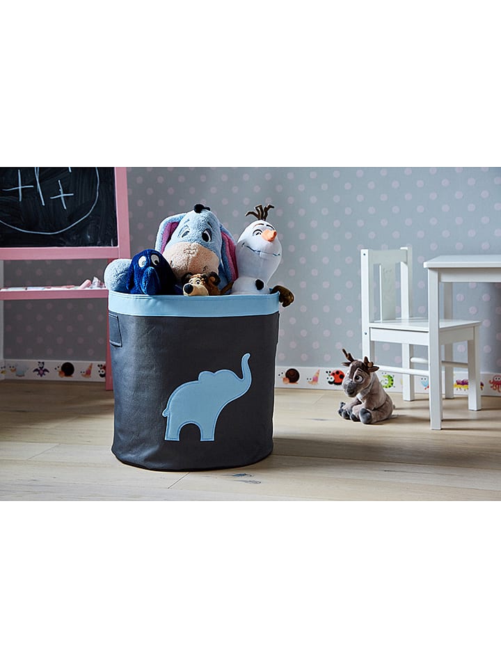 STORE IT Aufbewahrungskorb in Grau/ Hellblau - (H)44 x Ø 44 cm günstig kaufen onesize