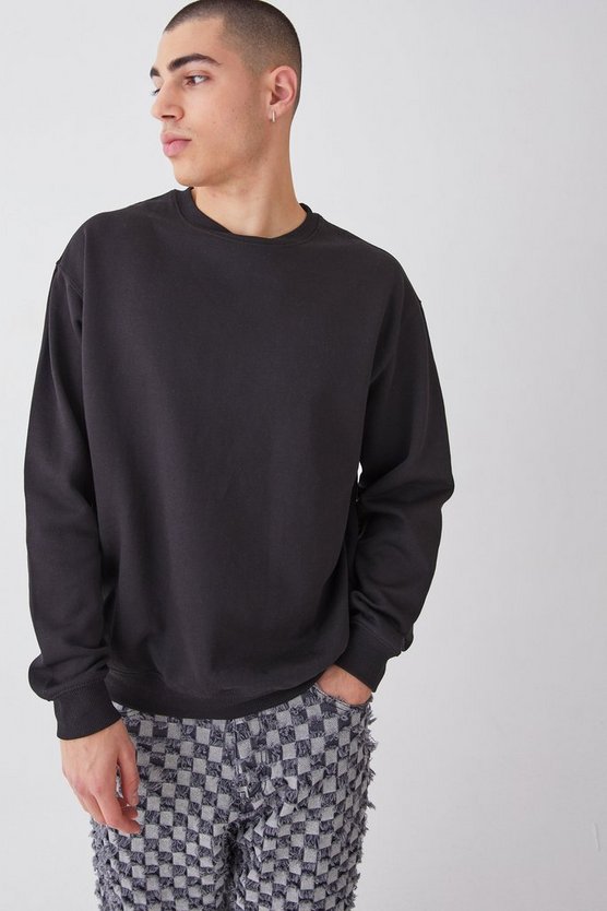Oversize Worldwide Sweatshirt mit Print