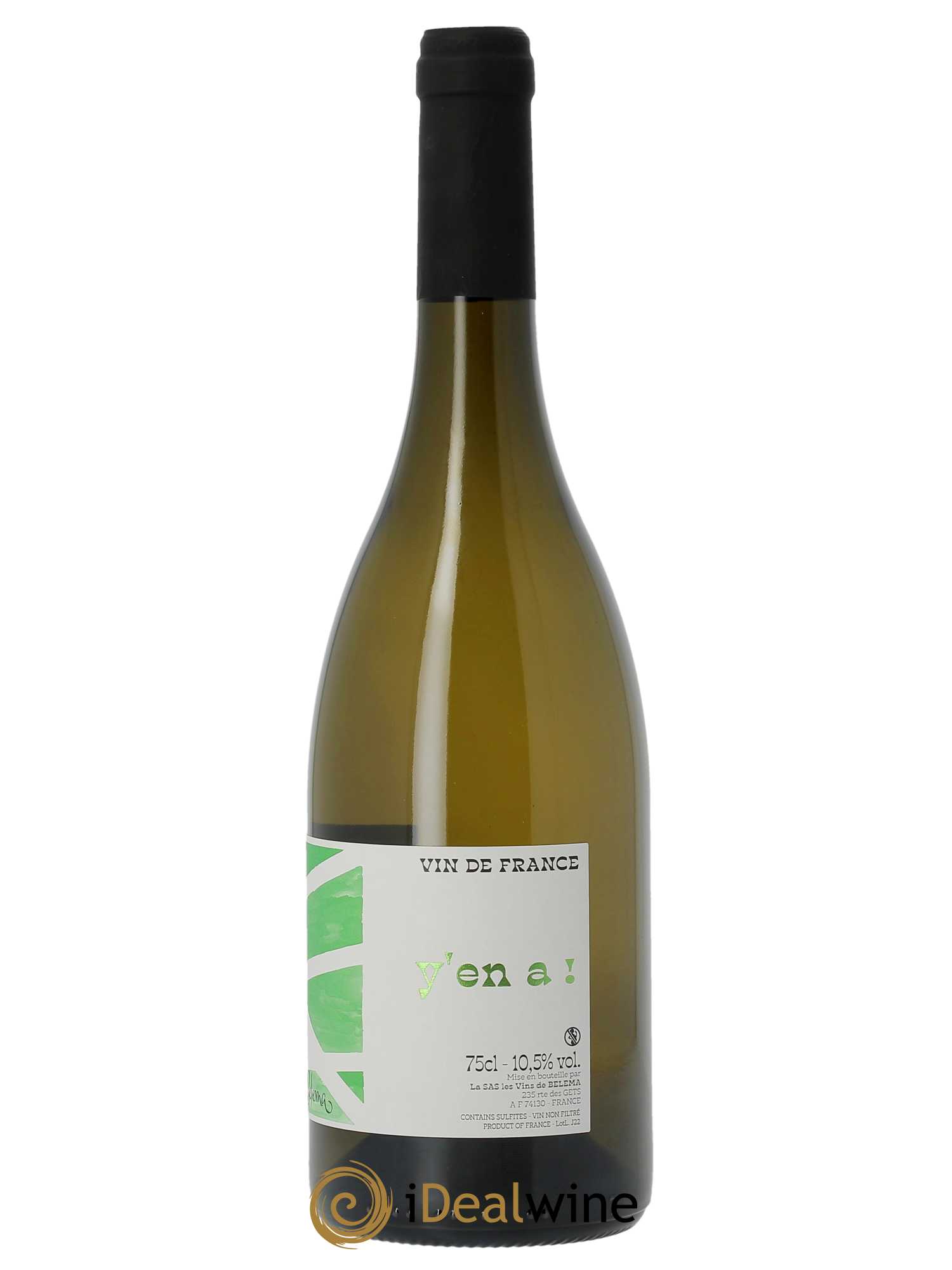 IGP Vin des Allobroges Jacquère Y'en a Domaine Belema  2022 - Lot de 1 Bouteille