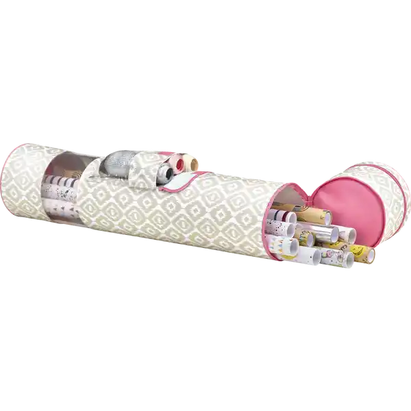 Geschenkpapierorganizer Rautenmuster