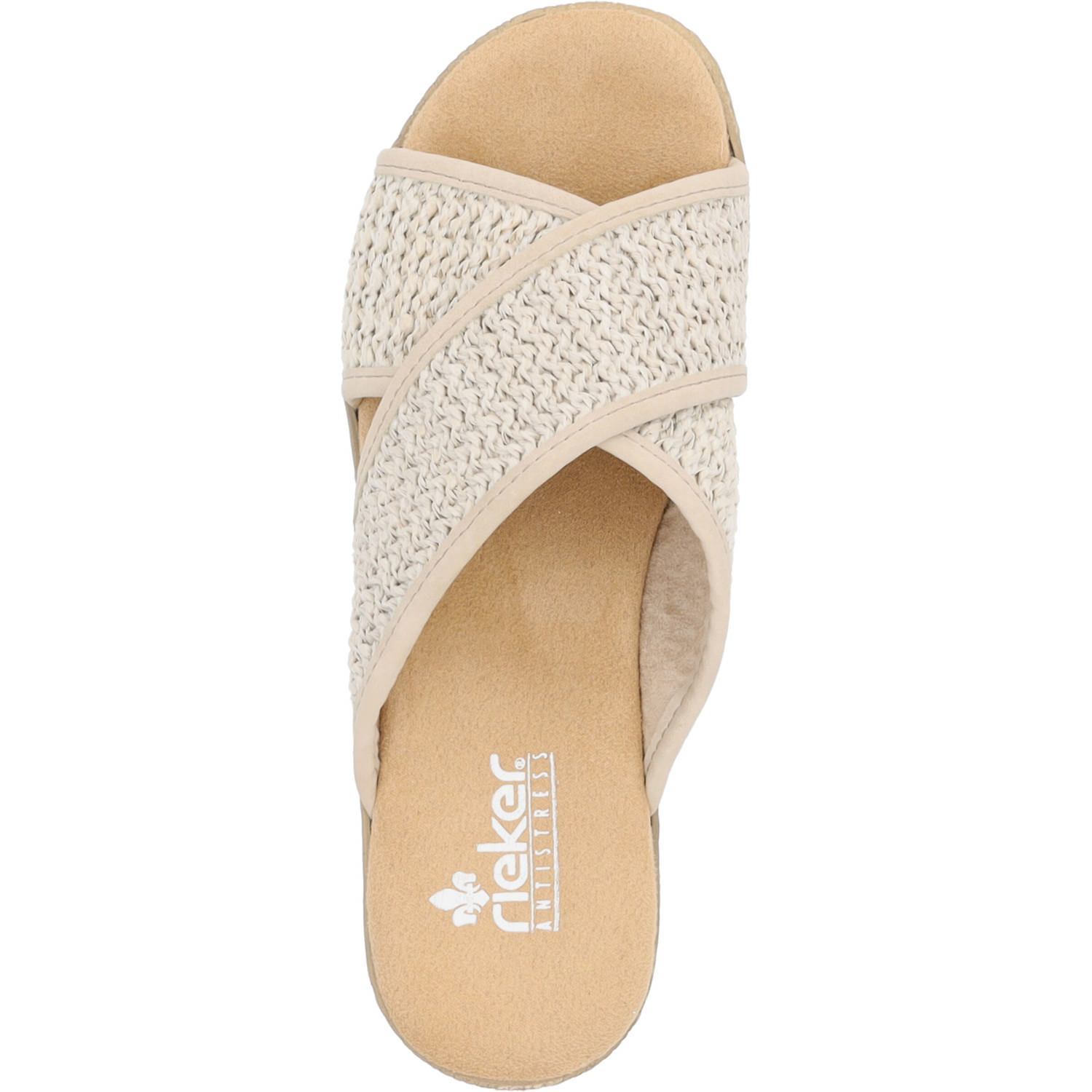 Rieker 62288, Pantoletten, Damen, Beige