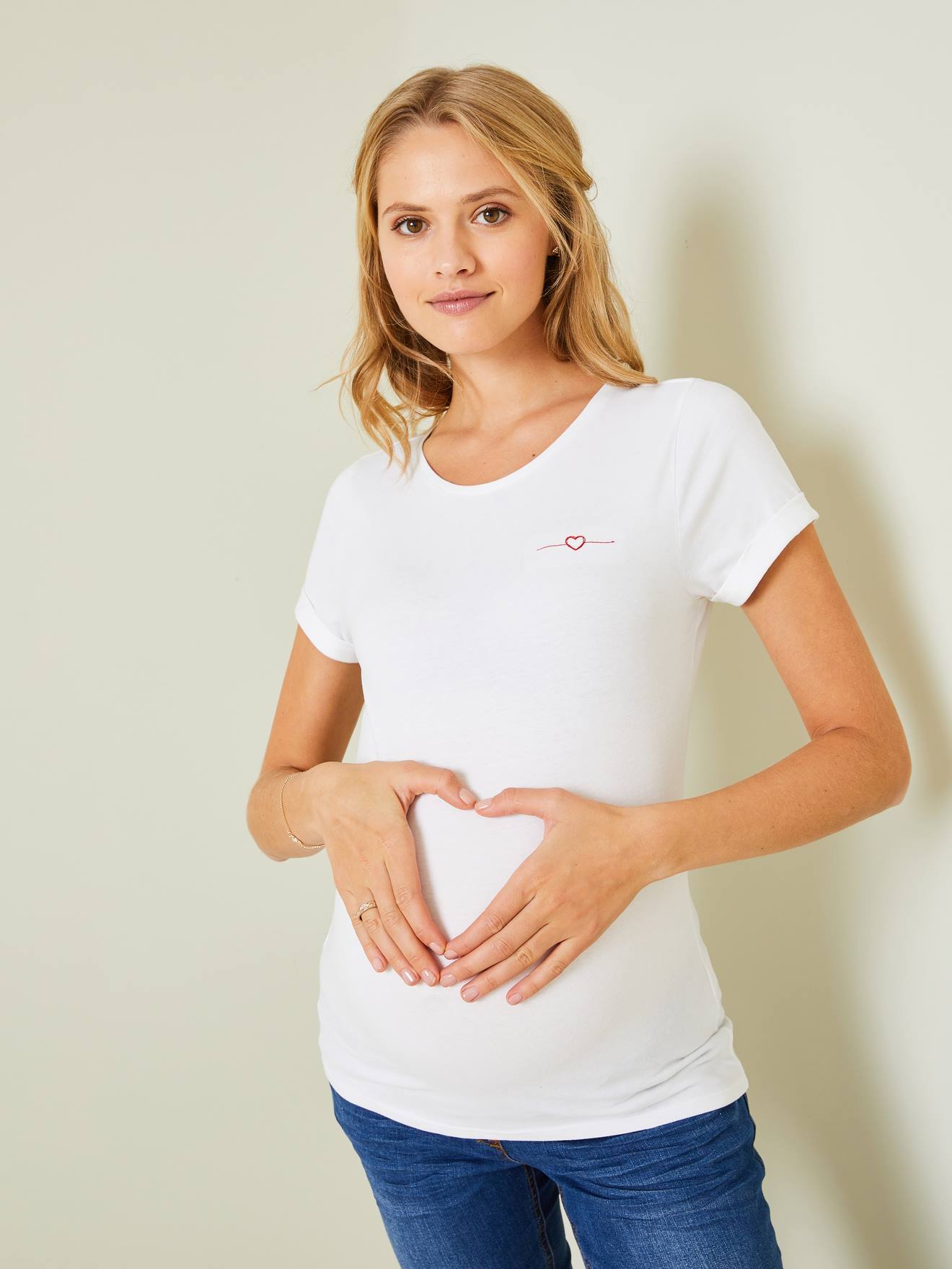 T-shirt maman à personnaliser blanc
