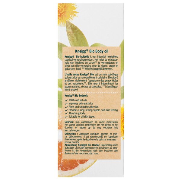 Óleo Corporal Orgânico Kneipp 100ml