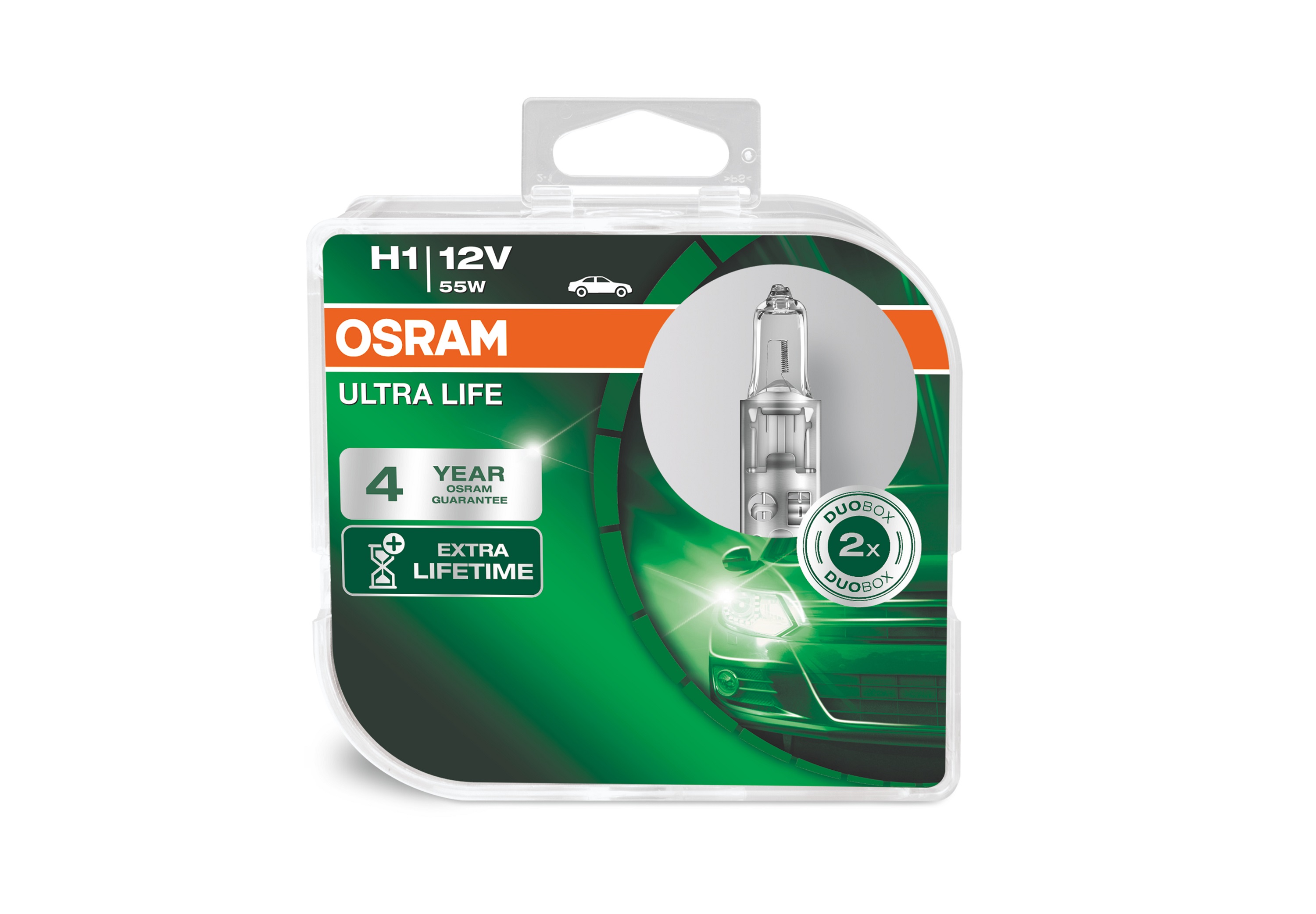OSRAM ULTRALIFE® H1 12V DUOBOX - ATU