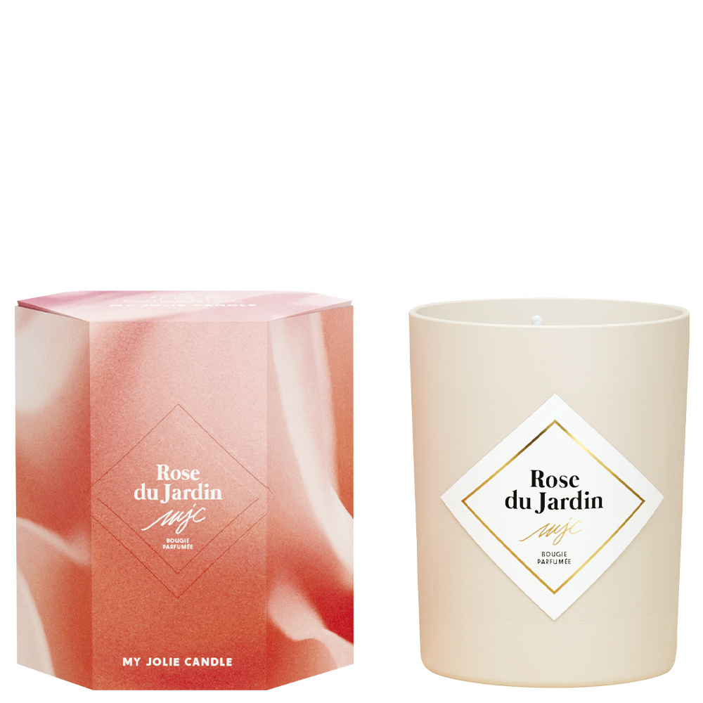my jolie candle Bougie rose du jardin Bougie