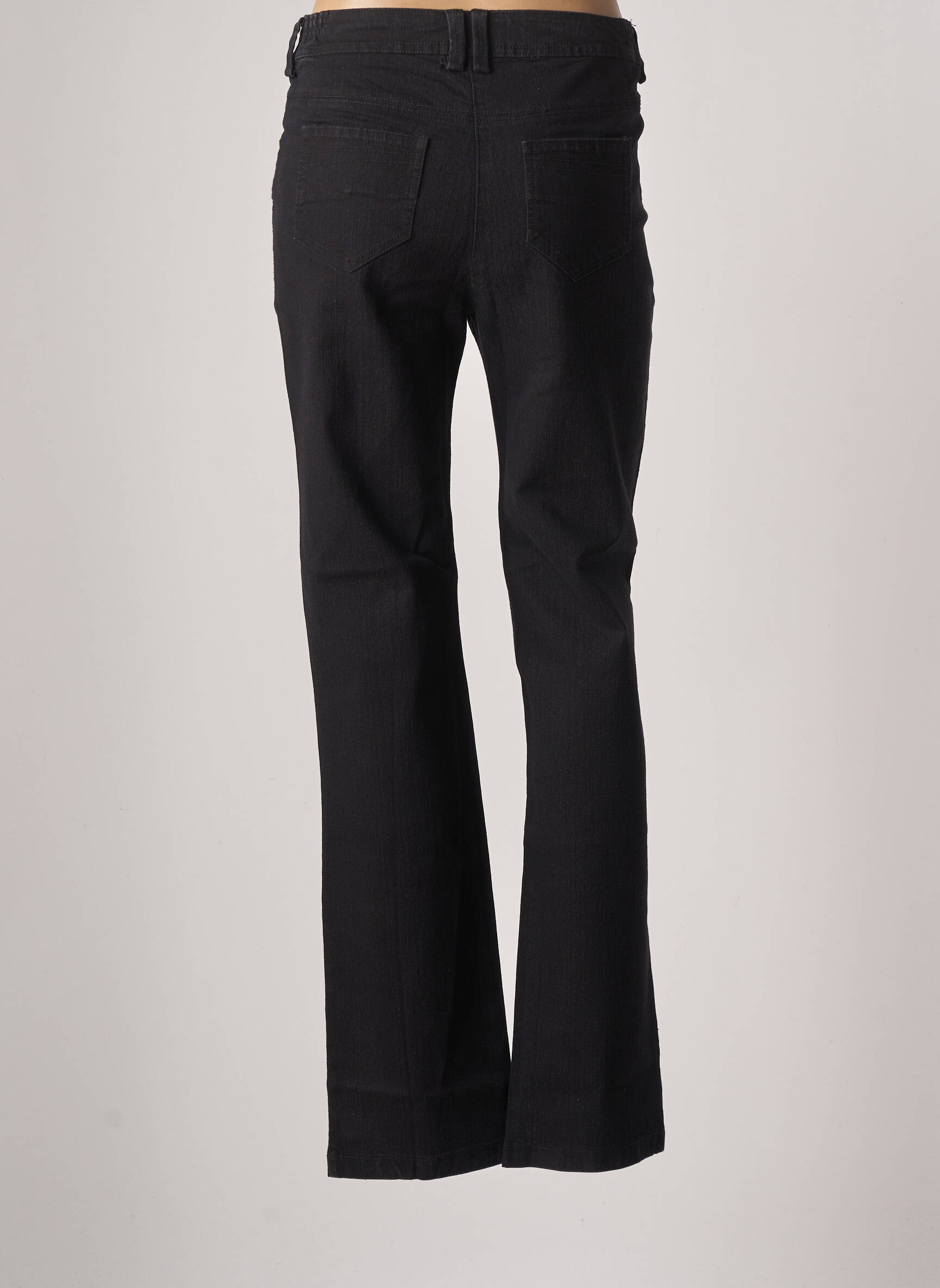 Jac Jac Jeans Coupe Droite Femme couleur noir