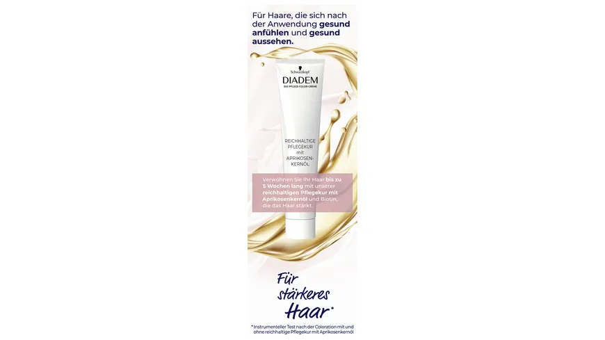 DIADEM 3in1 Pflege-Color-Creme 717 - hellbraun