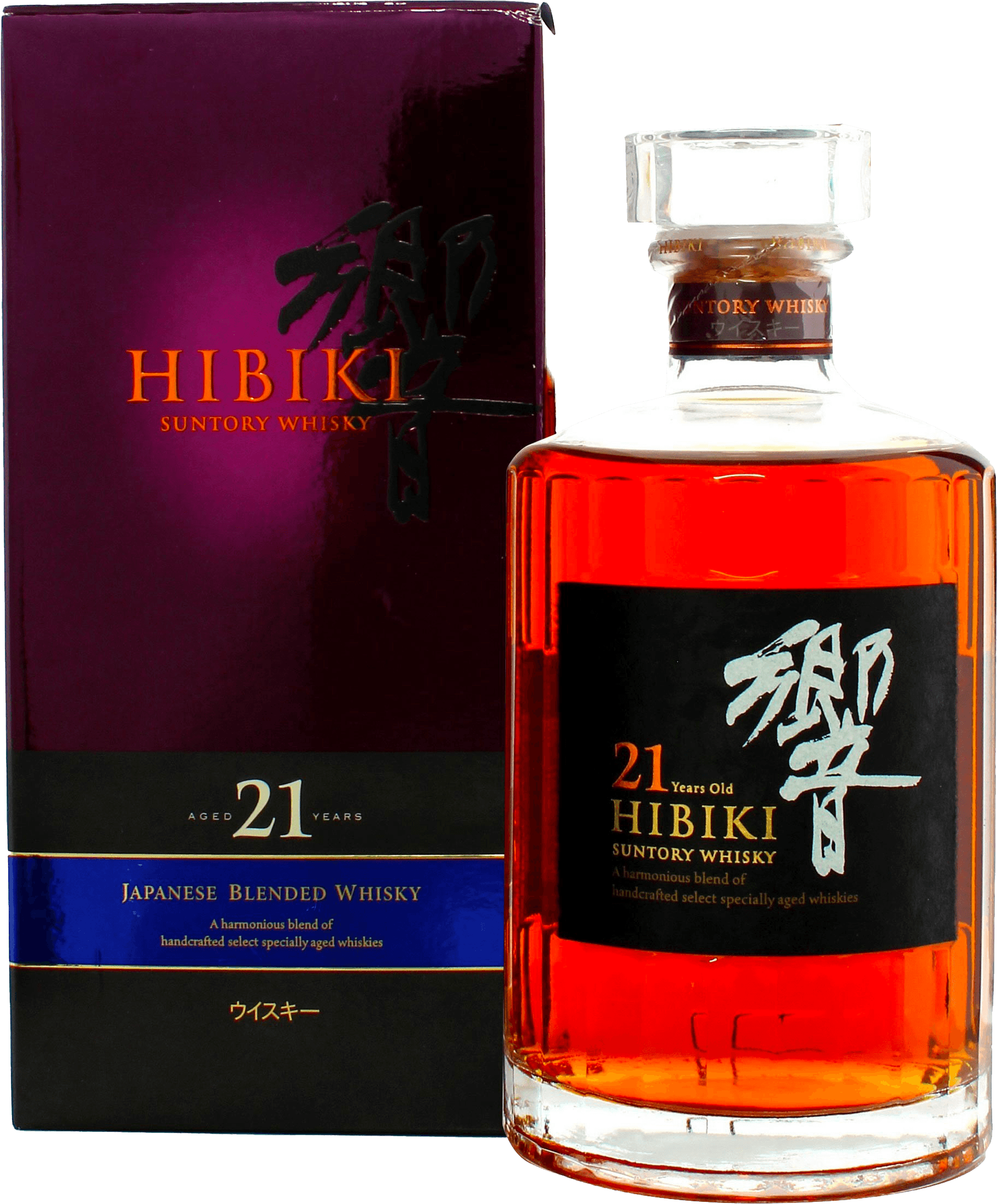 Whisky japonais hibiki japan 21 ans 43°