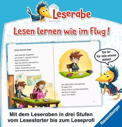 Leserabe - 2. Lesestufe: Ninjageschichten