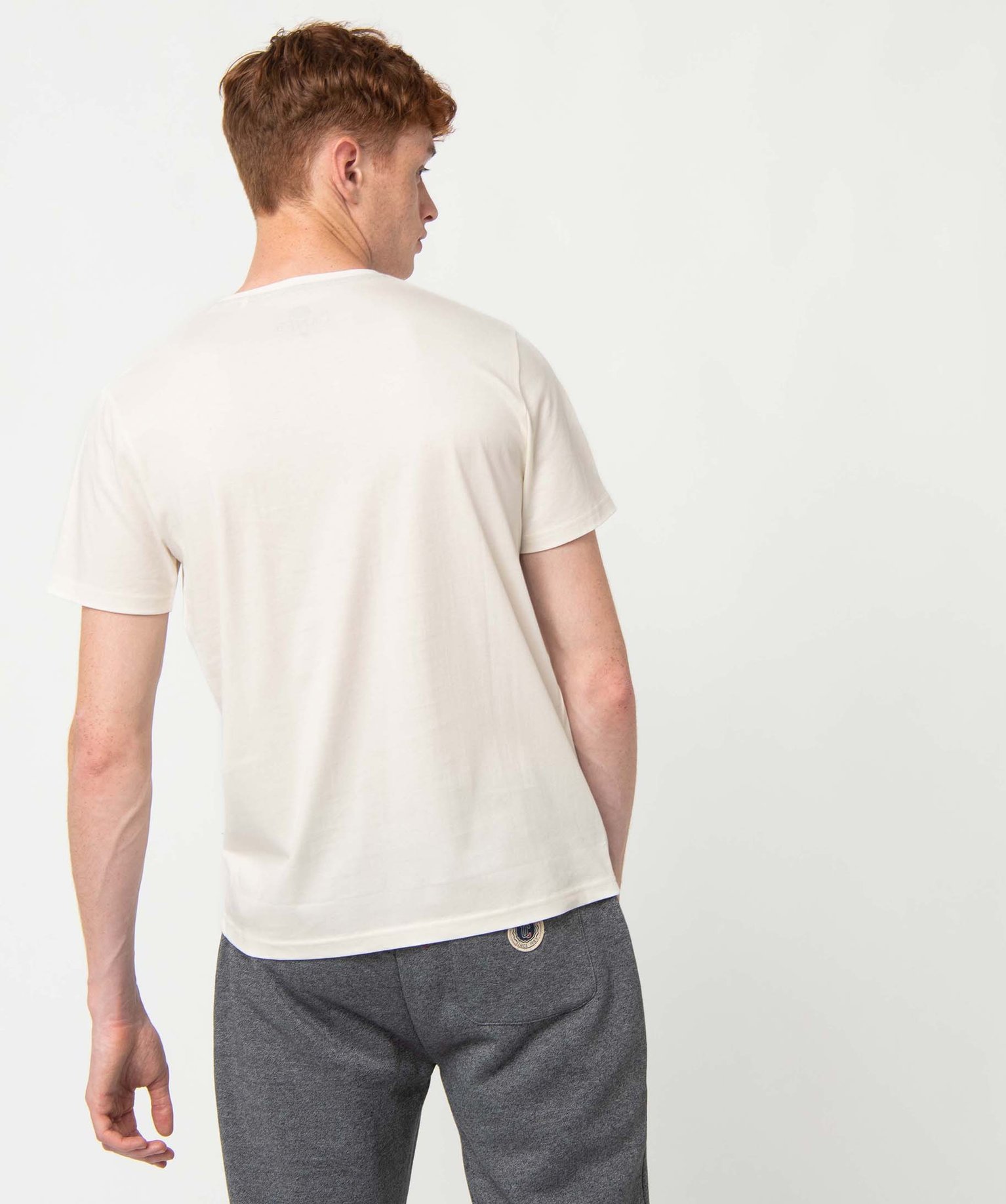 Tee-shirt homme avec inscription XXL – Camps United blanc | GEMO