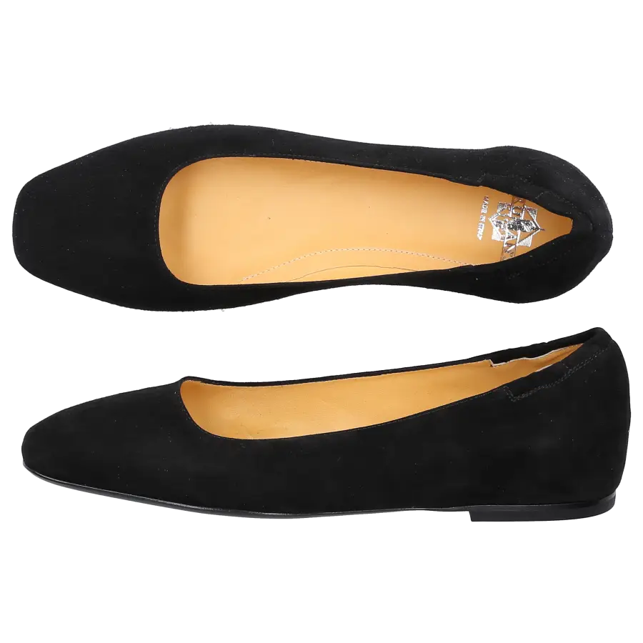 Truman's - Ballerinas 9709 Kalbsleder - schwarz