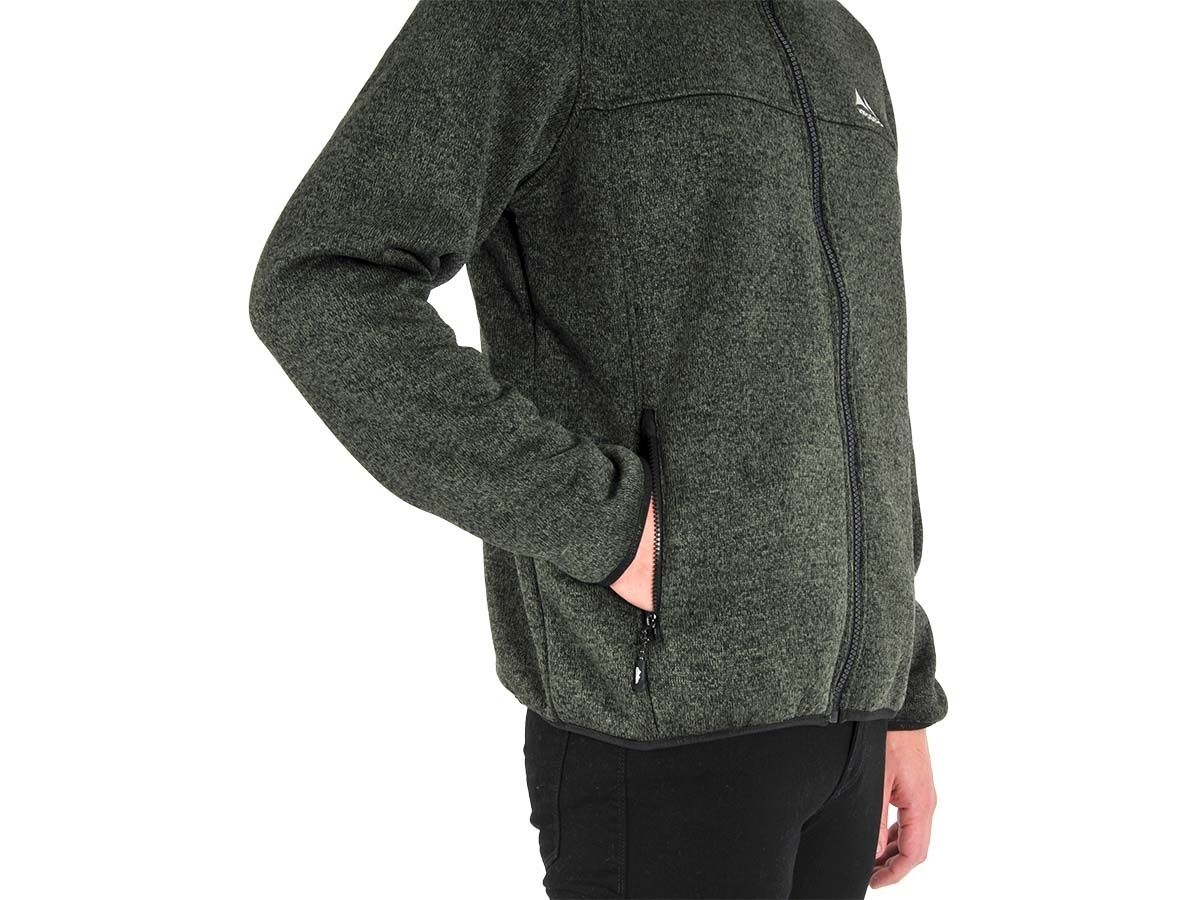 Nordberg Fred Green Melange Herren Fleecejacke
