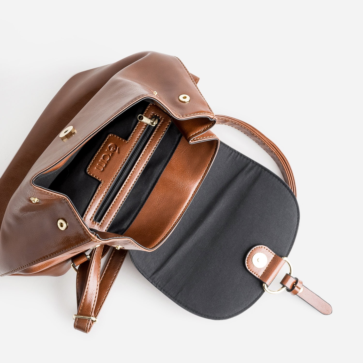 Sac à dos cognac