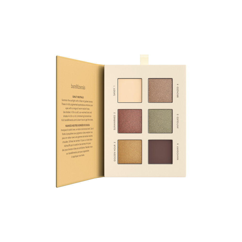 bareminerals MINERALIST Palette de fards à paupières Palette de fards à paupières vegan aux teintes nudes et naturelles