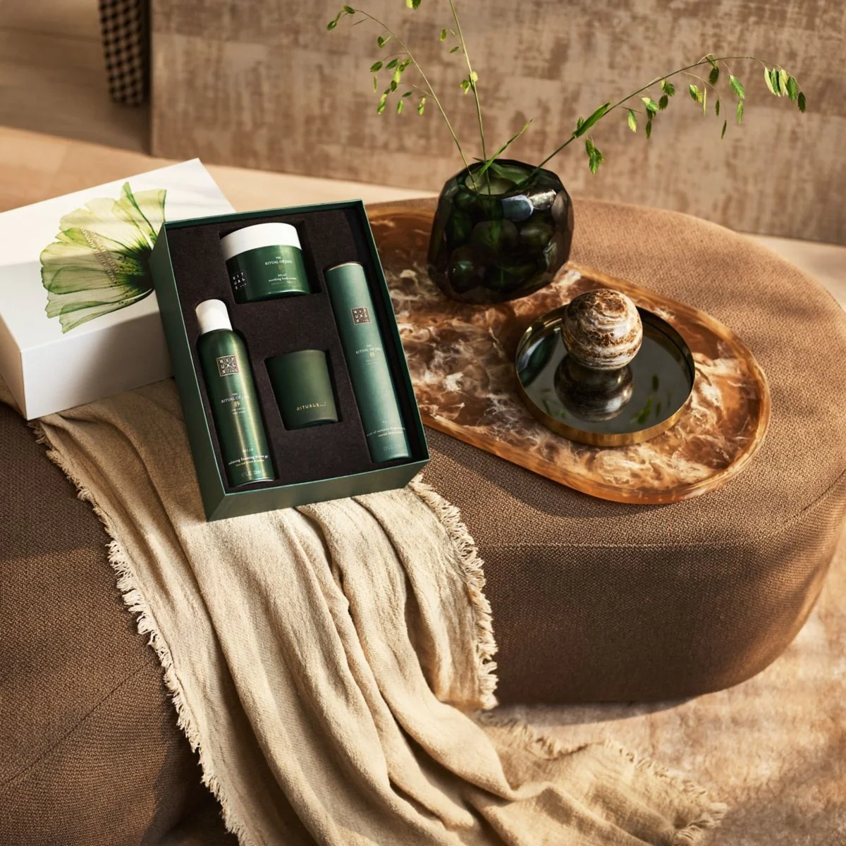 The Ritual of Jing Bade- og kroppsgavesett Stor - Body Box
