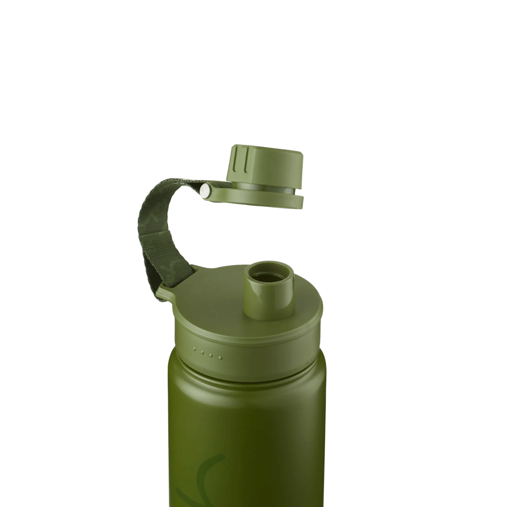 Trinkflasche Olive