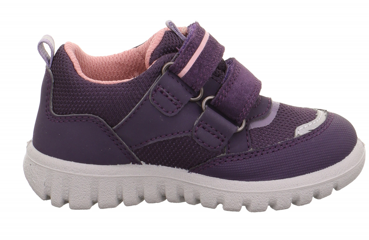 SPORT7 MINI - Lila/RosaSneaker low mit Klettverschluss