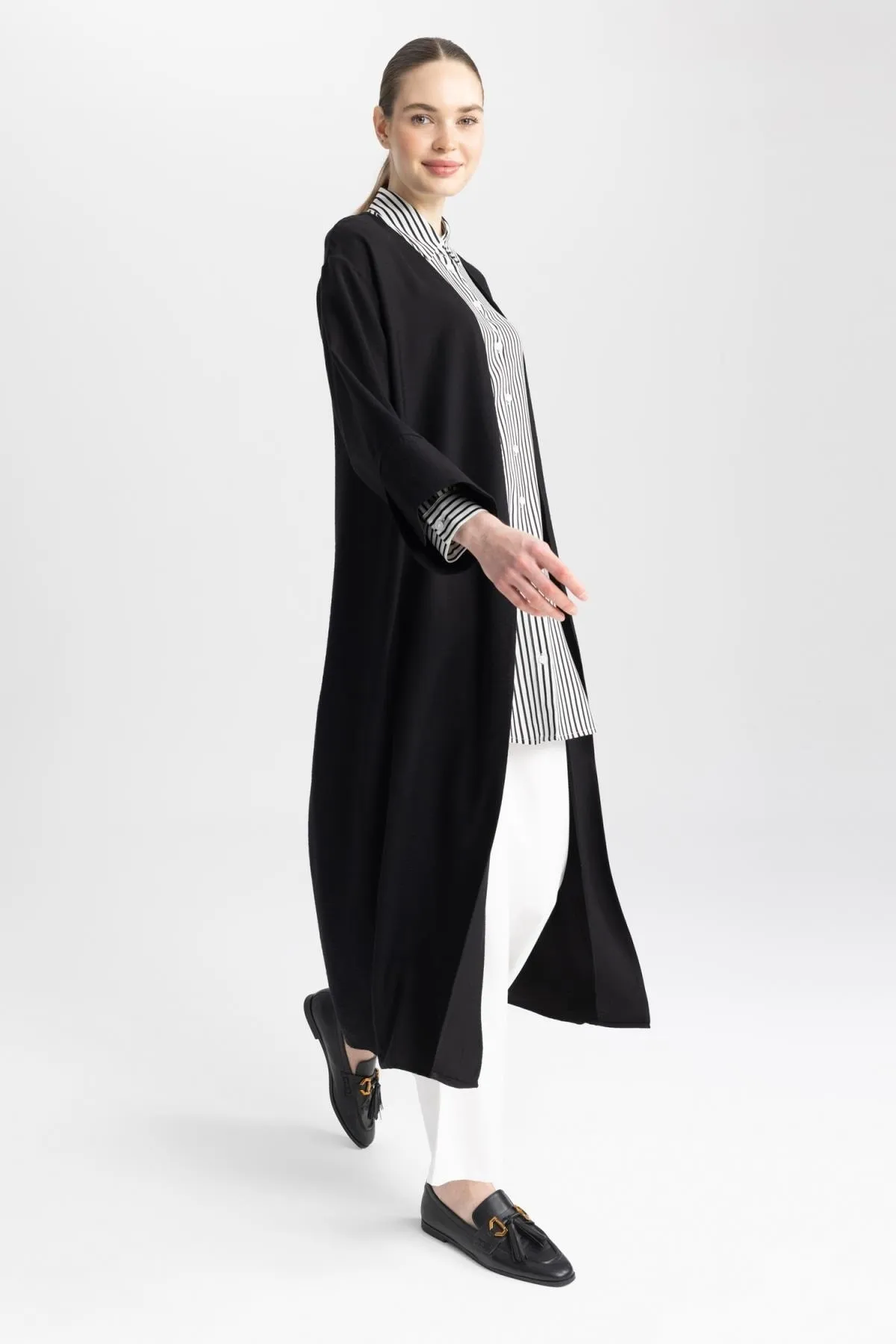 DeFacto  Relax Fit Langarm-Kimono A5570ax23sm