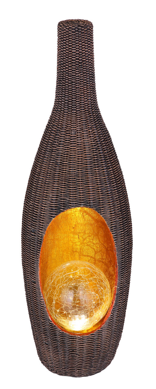 Globo Lighting - SOLARLEUCHTE KUNSTSTOFF SCHWARZ, 1XLED - Solarleuchte Kunststoff schwarz, LED