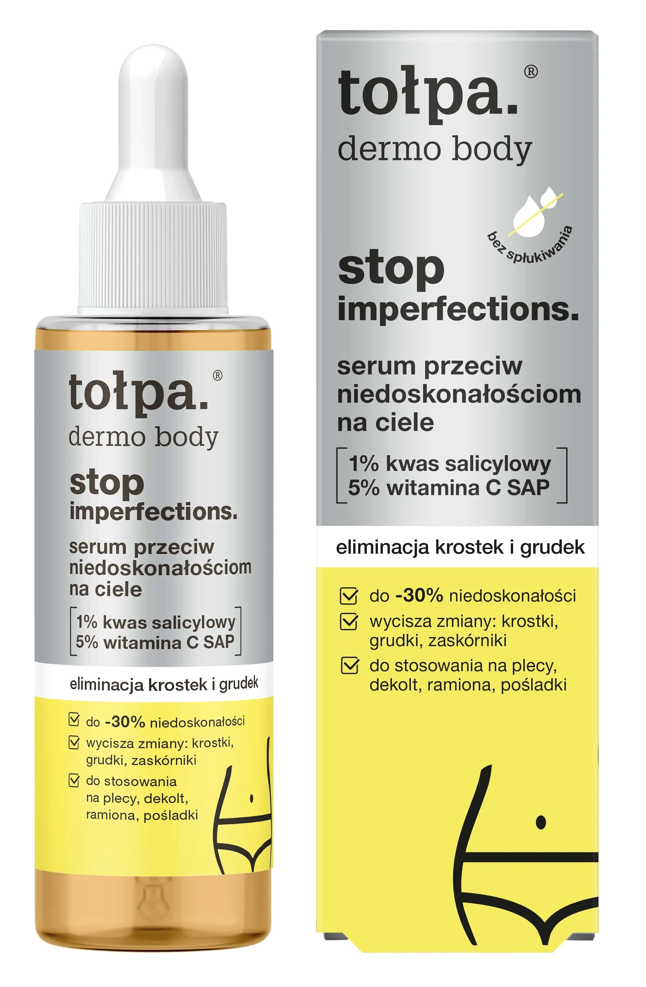 Tołpa Dermo Body Stop Imperfections gel serum za nesavršenosti sa salicilnom kiselinom