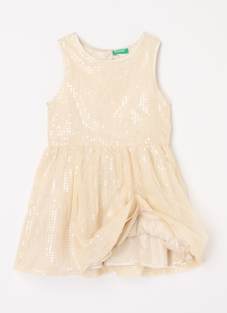 Benetton  Jurk met pailletten