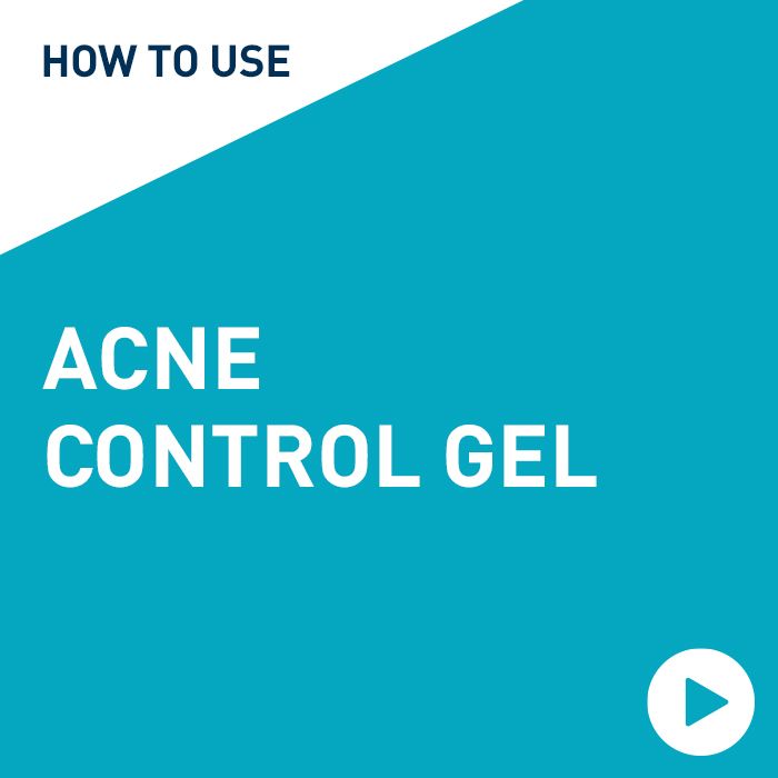 Gel anti-acné hydratant pour le visage