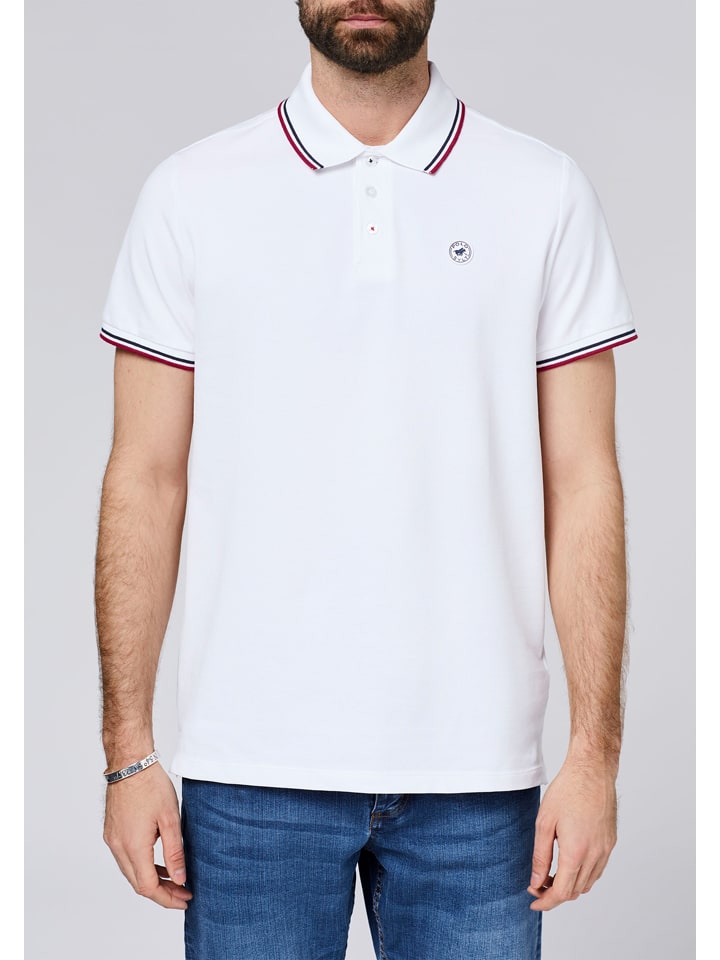 Polo Sylt Poloshirt in Weiß günstig kaufen