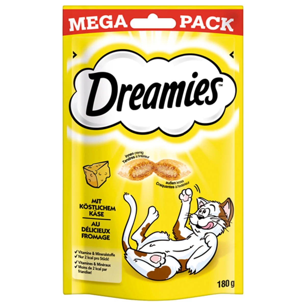 Dreamies Katzensnack Mega Pack mit Käse 180g kaufen