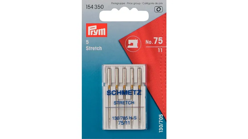 Prym Nähmaschinennadeln 130/705 Stretch 75