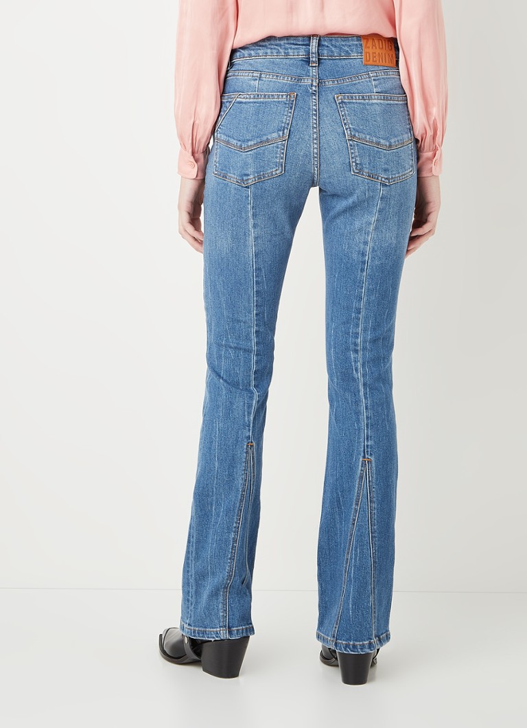 Jean Zadig&Voltaire Eclipse taille basse coupe évasée et stretch