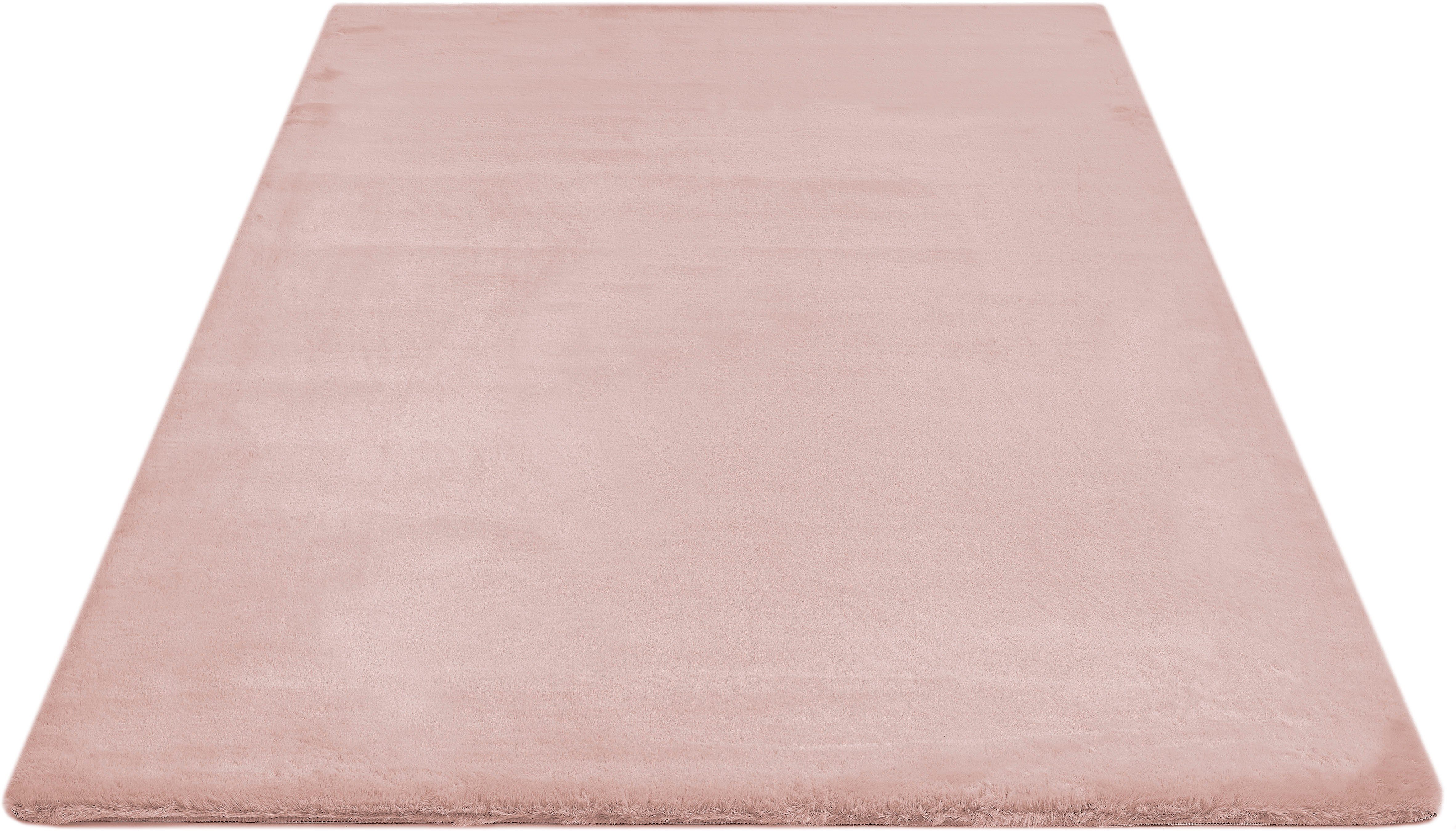 Fellteppich Novara, LUXOR living, rechteckig, Höhe: 30 mm, Kunstfell, Kaninchenfell-Haptik, besonders weicher Hochflor