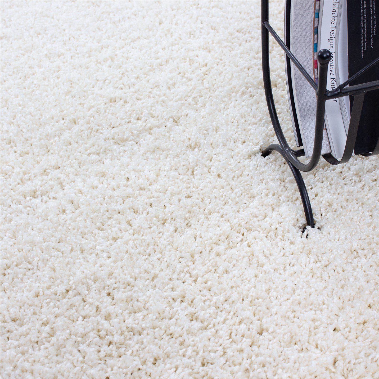Hochflor-Teppich Teppich Shaggy Hochflorteppich Wohnzimmer Schlafzimmer Langflor, Miovani, Rechteckig, Höhe: 30 mm